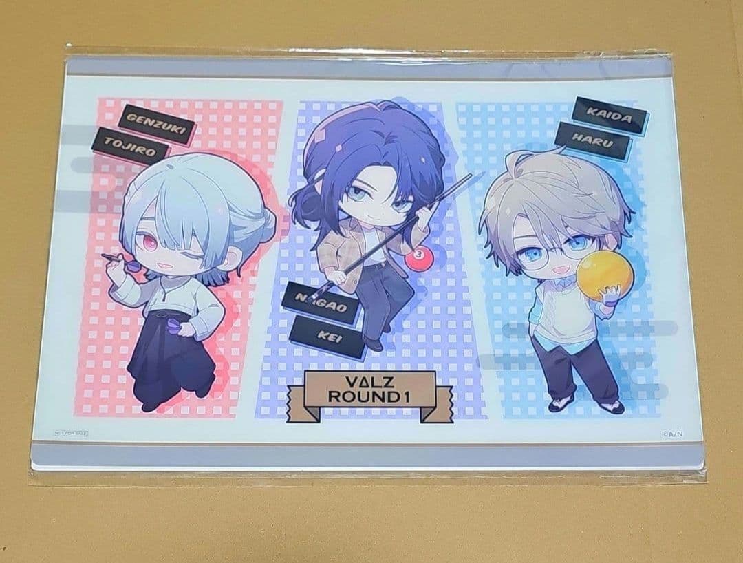 バラ売り可 甲斐田晴 VΔLZ ラウンドワン B4プラマット セット - メルカリ