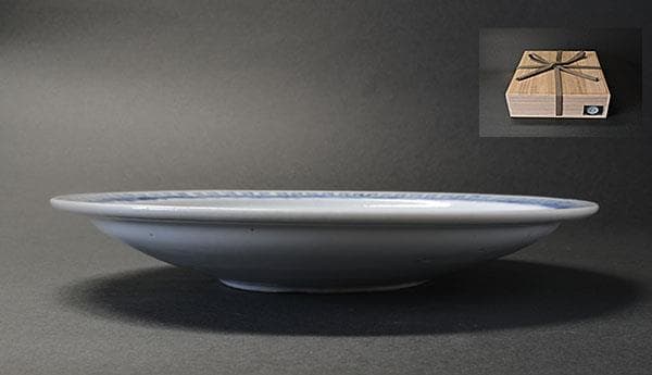 初期伊万里染付 太公望の図 七寸皿 - メルカリ