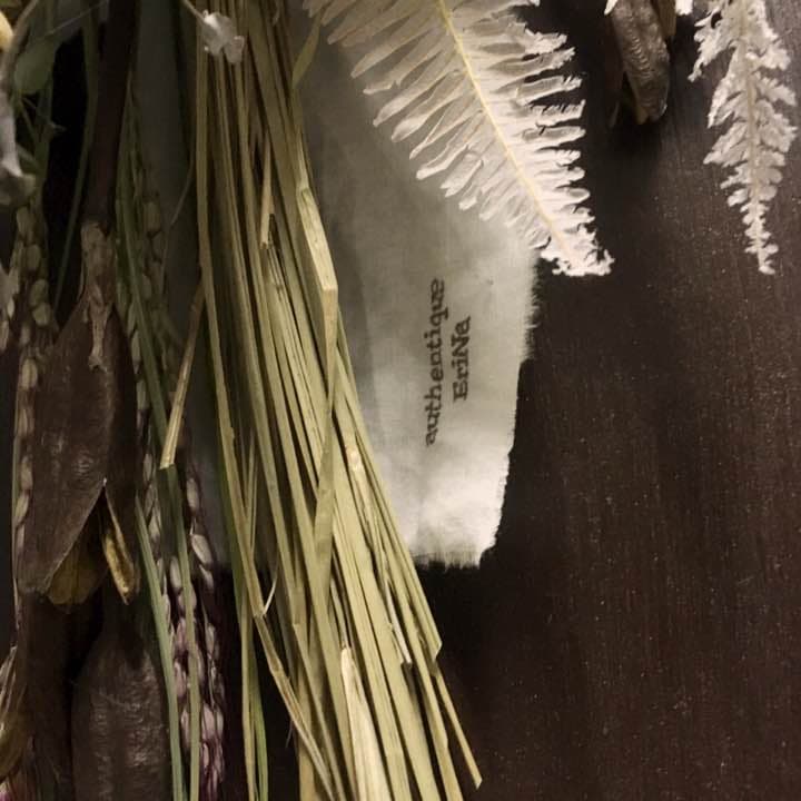 自家栽培ドライフラワーしめ縄しめ飾り 正月飾り プリザーブド スワッグ