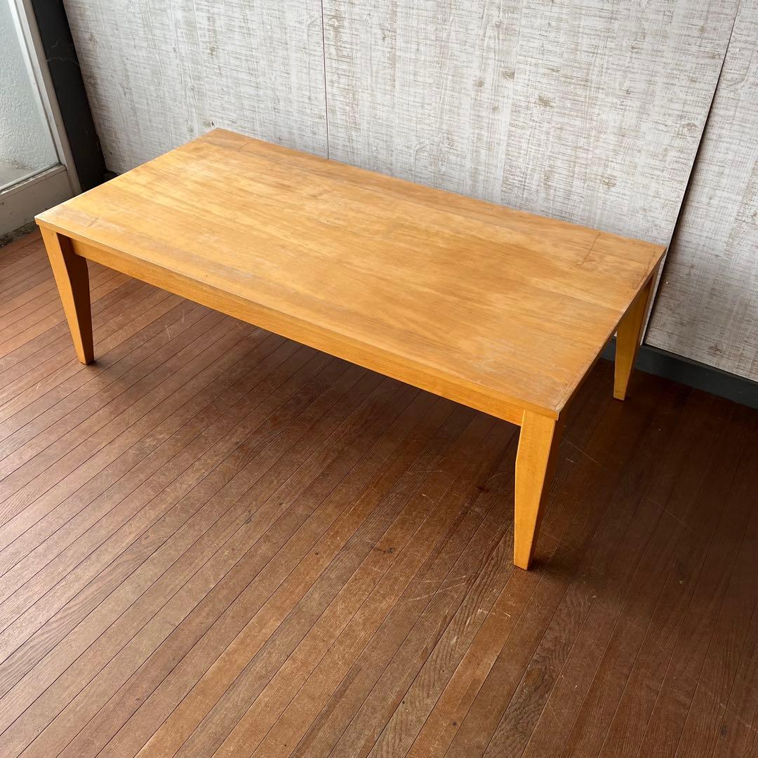 【アンティーク】木製 北欧レトロ センターテーブル ローテーブル 座卓 古民家