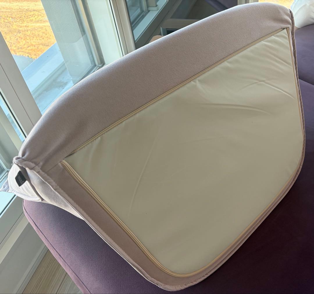 ロゼプラド背クッション 生地Iランク 薄紫色 スエード調