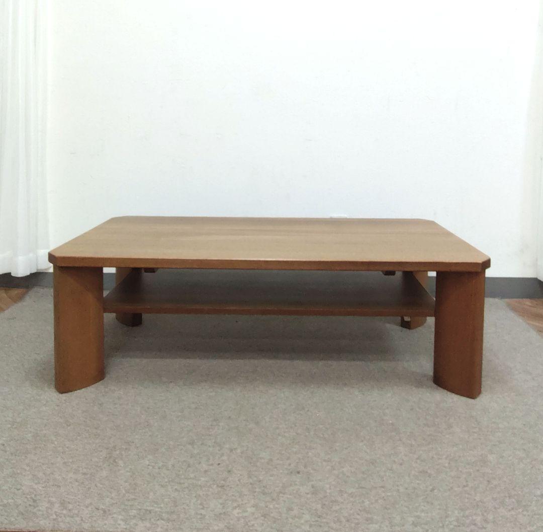 廃盤品 飛騨家具 大日家具工業 飛騨清見工房 ナラ材 無垢材 センターテーブル