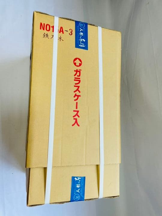 64 人形の東月　羽子板飾り　未使用　１５号　ガラスケース付き