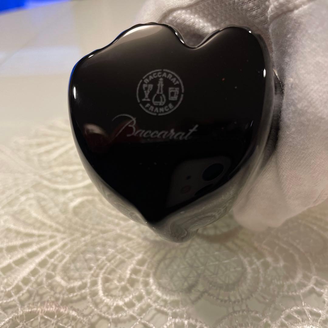 美品！Baccarat　招き猫　ミッドナイト　ブルー