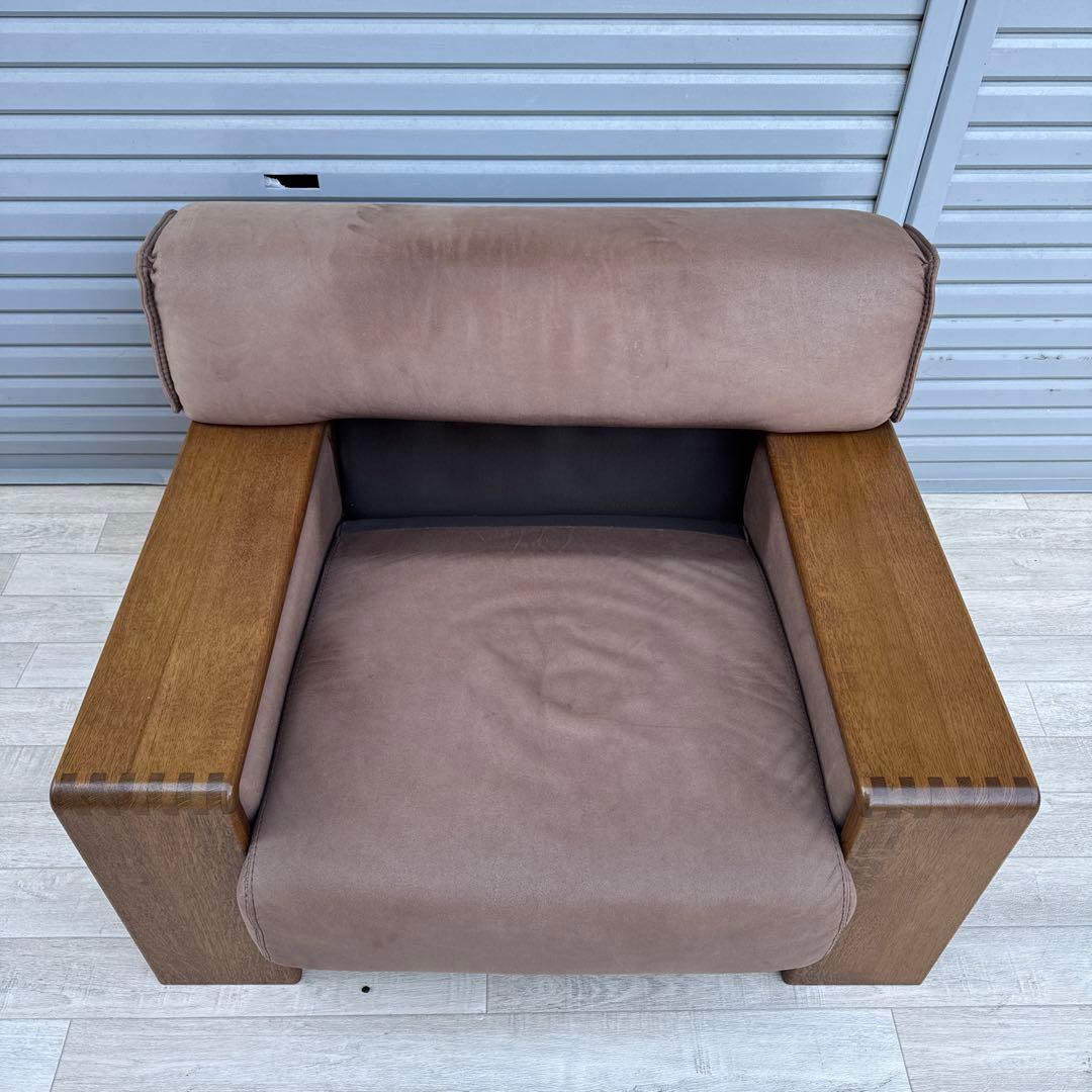 CONDEHOUSE/カンディハウス 「BOLS/ボルス」 1人掛けソファ染革