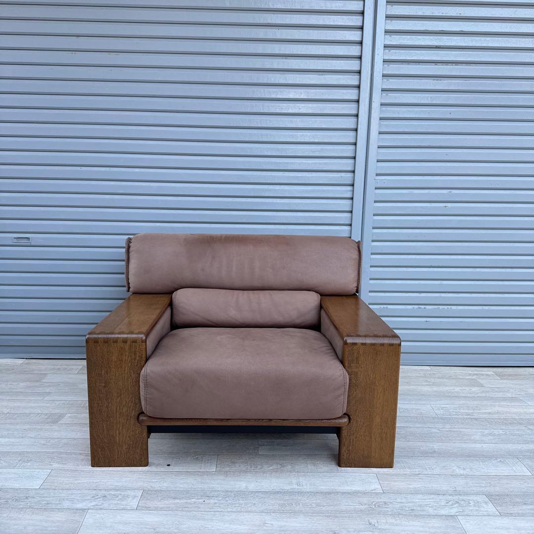 CONDEHOUSE/カンディハウス 「BOLS/ボルス」 1人掛けソファ染革