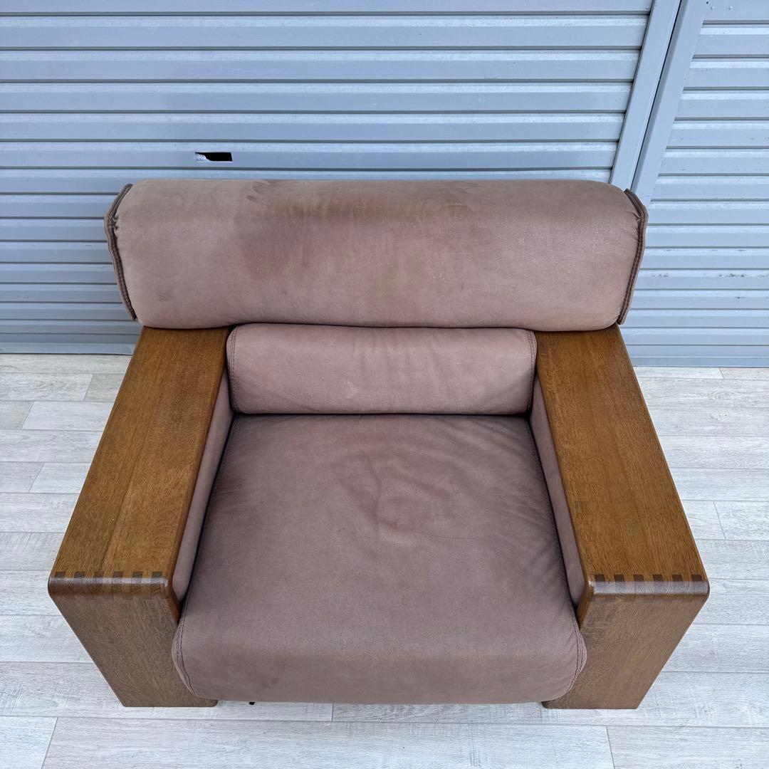 CONDEHOUSE/カンディハウス 「BOLS/ボルス」 1人掛けソファ染革