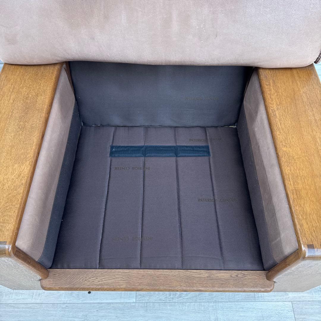 CONDEHOUSE/カンディハウス 「BOLS/ボルス」 1人掛けソファ染革