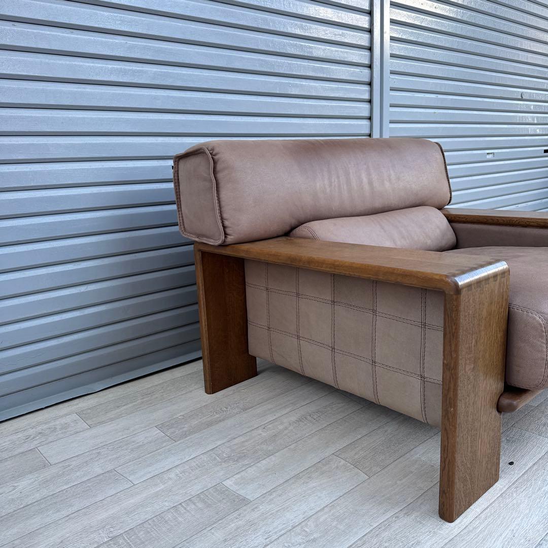 CONDEHOUSE/カンディハウス 「BOLS/ボルス」 1人掛けソファ染革