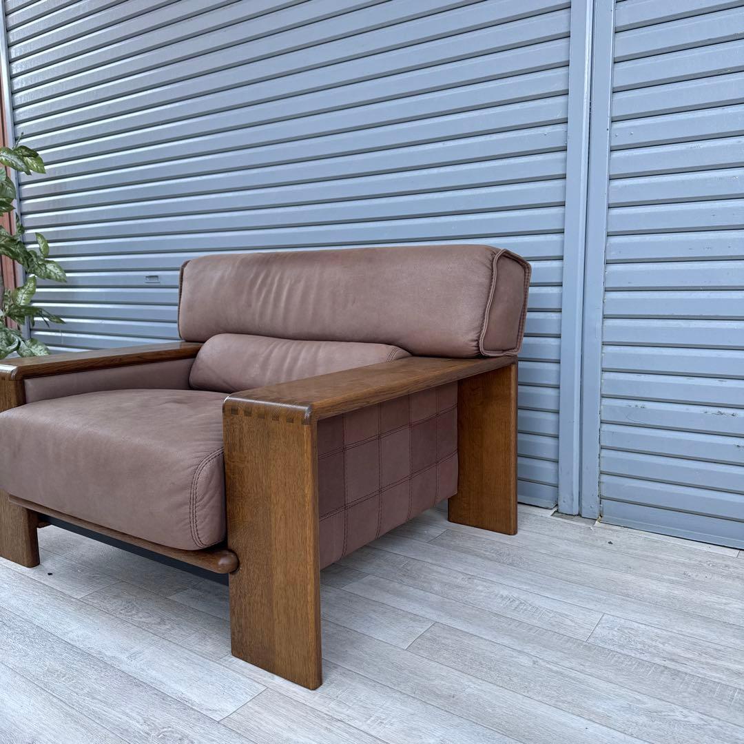 CONDEHOUSE/カンディハウス 「BOLS/ボルス」 1人掛けソファ染革