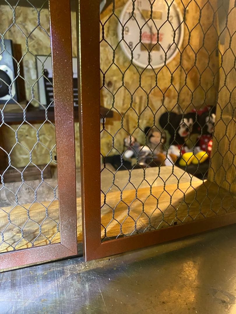 照明付き棚　ブルックリン　インダストリアル