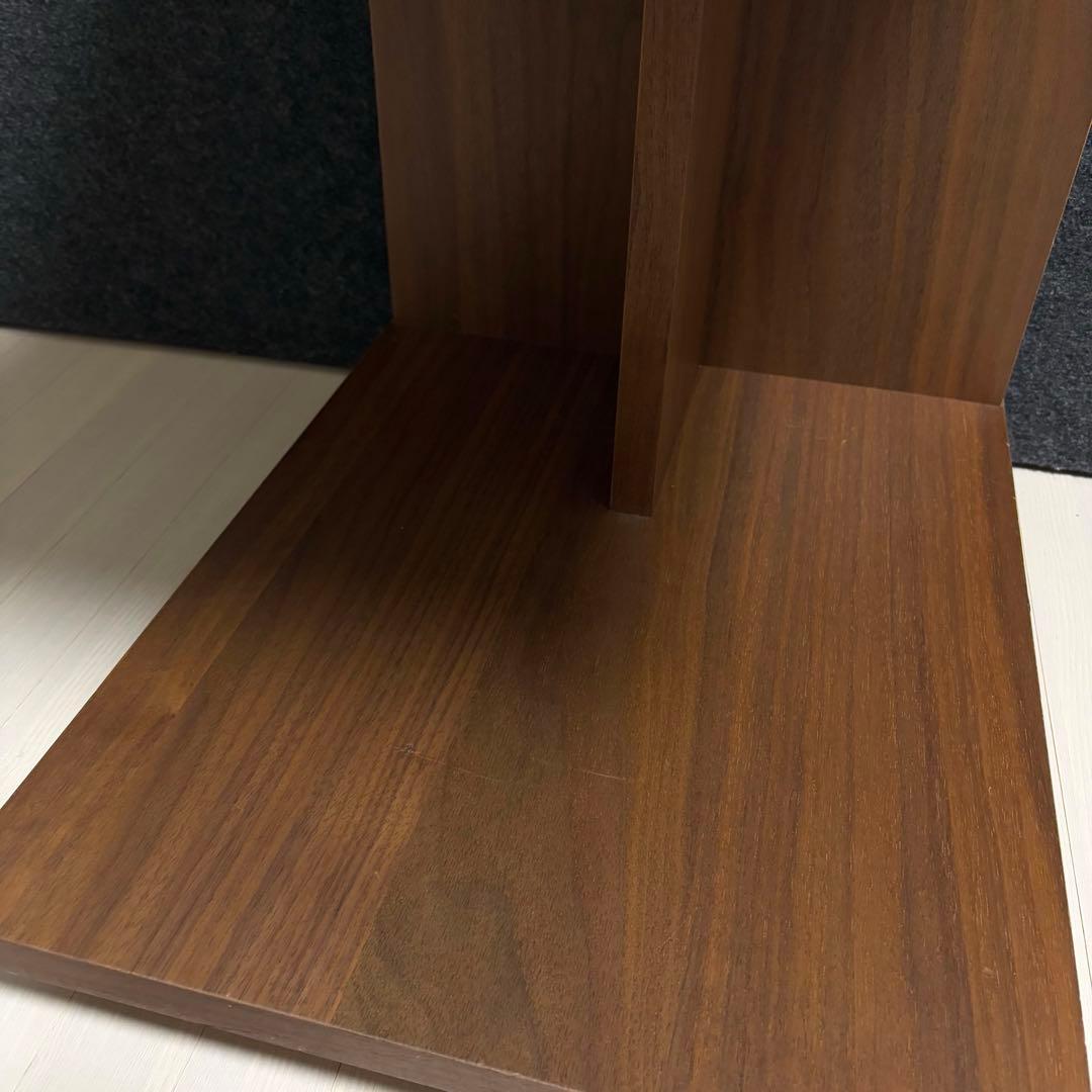 レグナテック　ジラーレ　ウォールナット　サイドテーブル　引き出し　ローテーブル