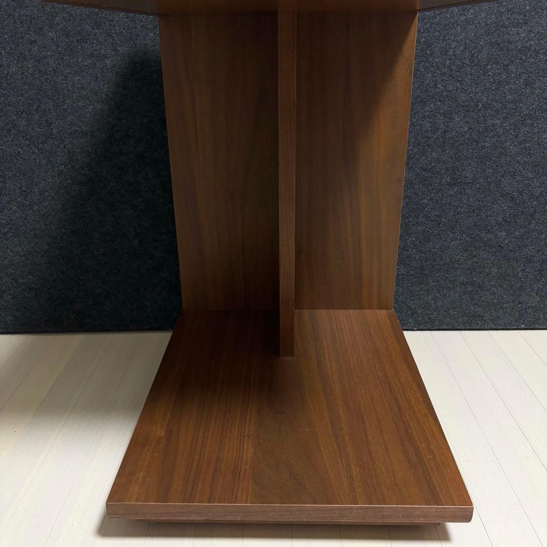 レグナテック　ジラーレ　ウォールナット　サイドテーブル　引き出し　ローテーブル