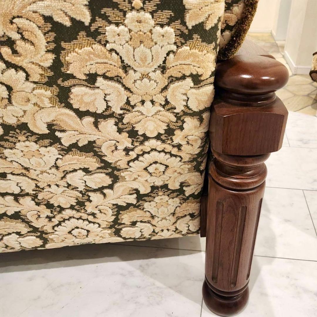 karimoku オールドカリモク コロニアル金華山1人掛けソファ　イス