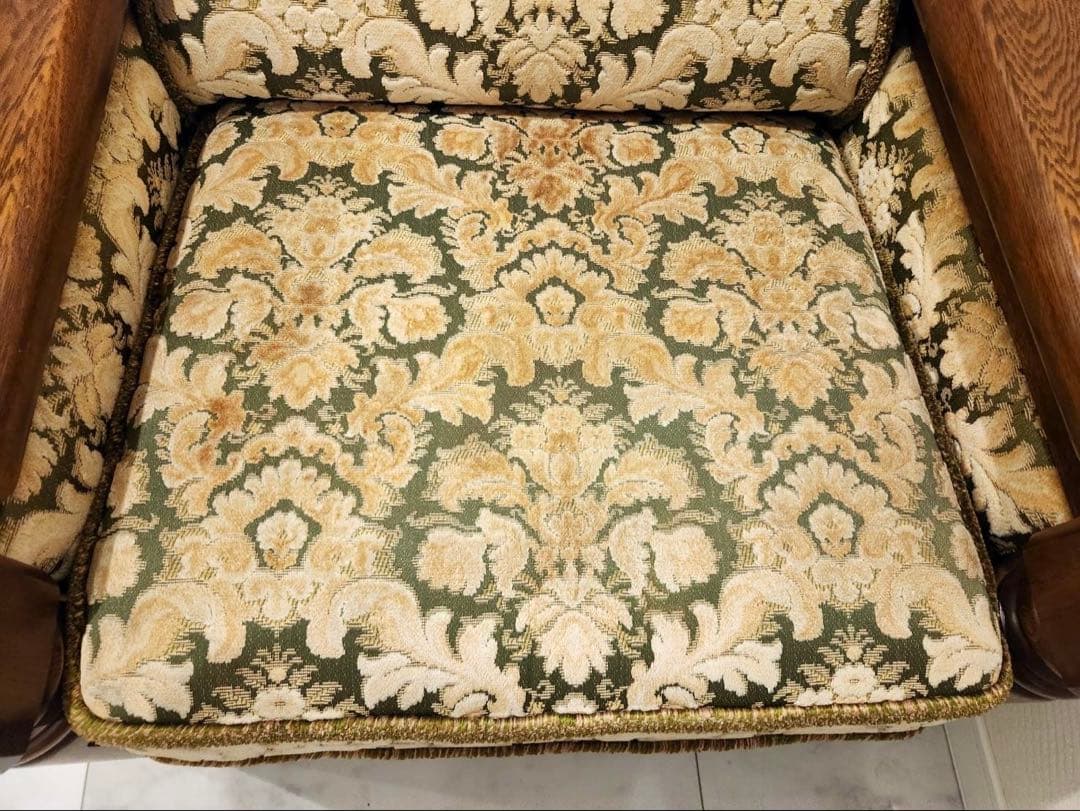 karimoku オールドカリモク コロニアル金華山1人掛けソファ　イス