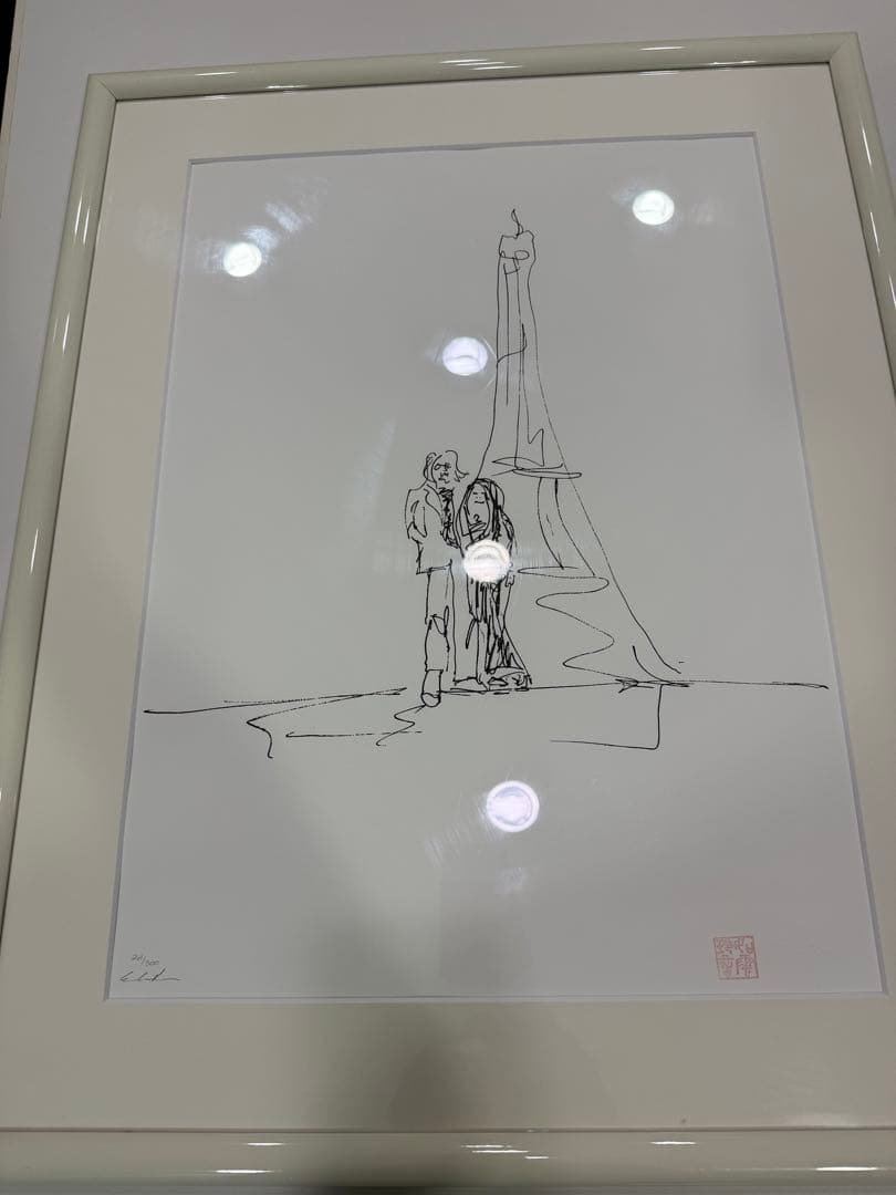 ジョンレノン Eiffel Tower from BAG ONE 版画300部 - メルカリ
