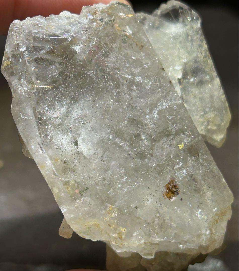 ☆別格高級品！来福開運秘宝⑥！マニハール！ルチル　クローライト　水晶　原石