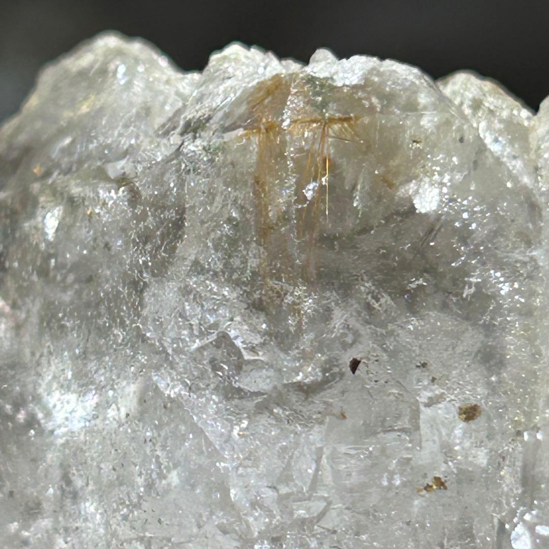 ☆別格高級品！来福開運秘宝⑥！マニハール！ルチル　クローライト　水晶　原石