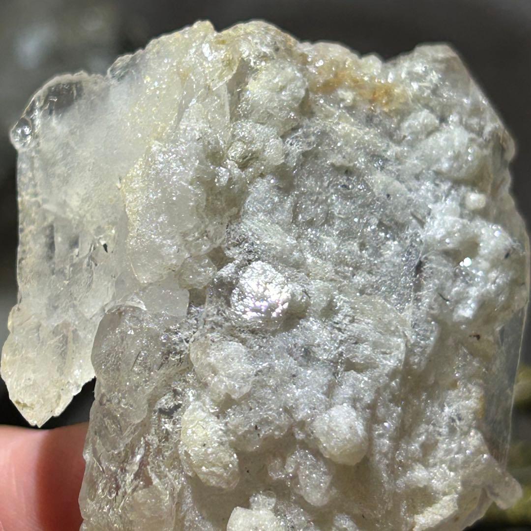 ☆別格高級品！来福開運秘宝⑥！マニハール！ルチル　クローライト　水晶　原石