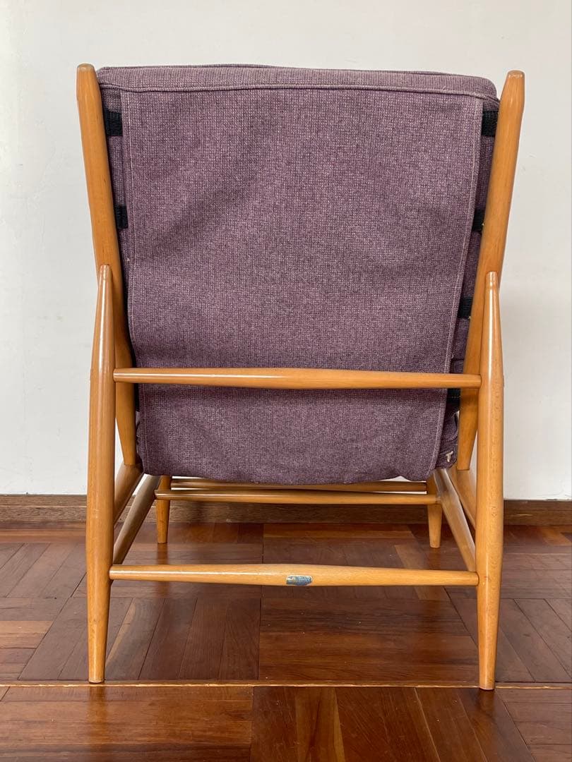 イギリス ヴィンテージ ercol アーコール 427 イージーチェア グリーン