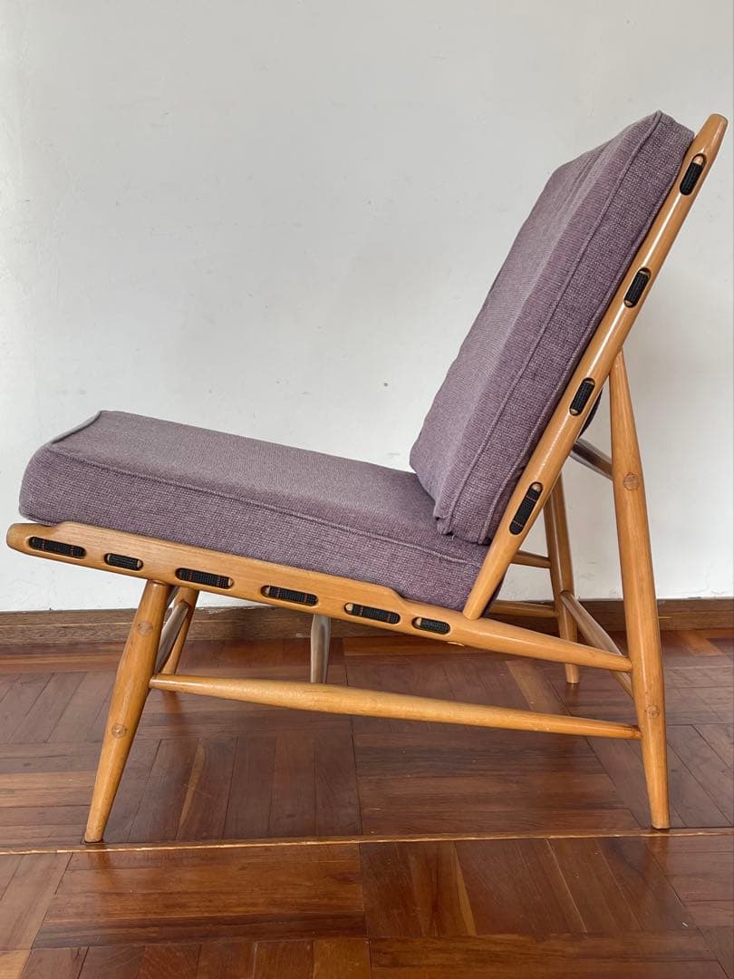 イギリス ヴィンテージ ercol アーコール 427 イージーチェア グリーン