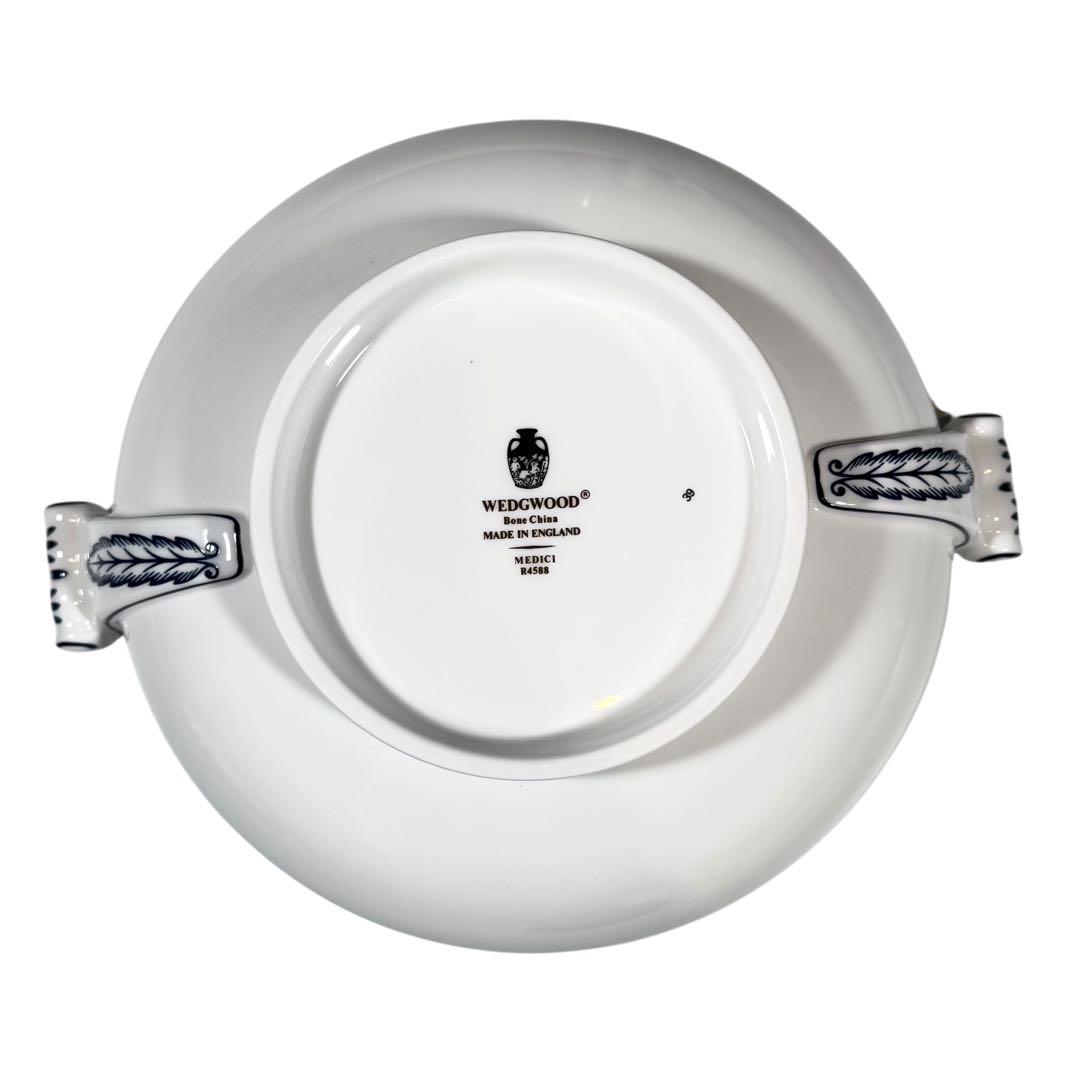 レア】WEDGWOOD MEDICI カバードベジタブル 黒壺 - メルカリ