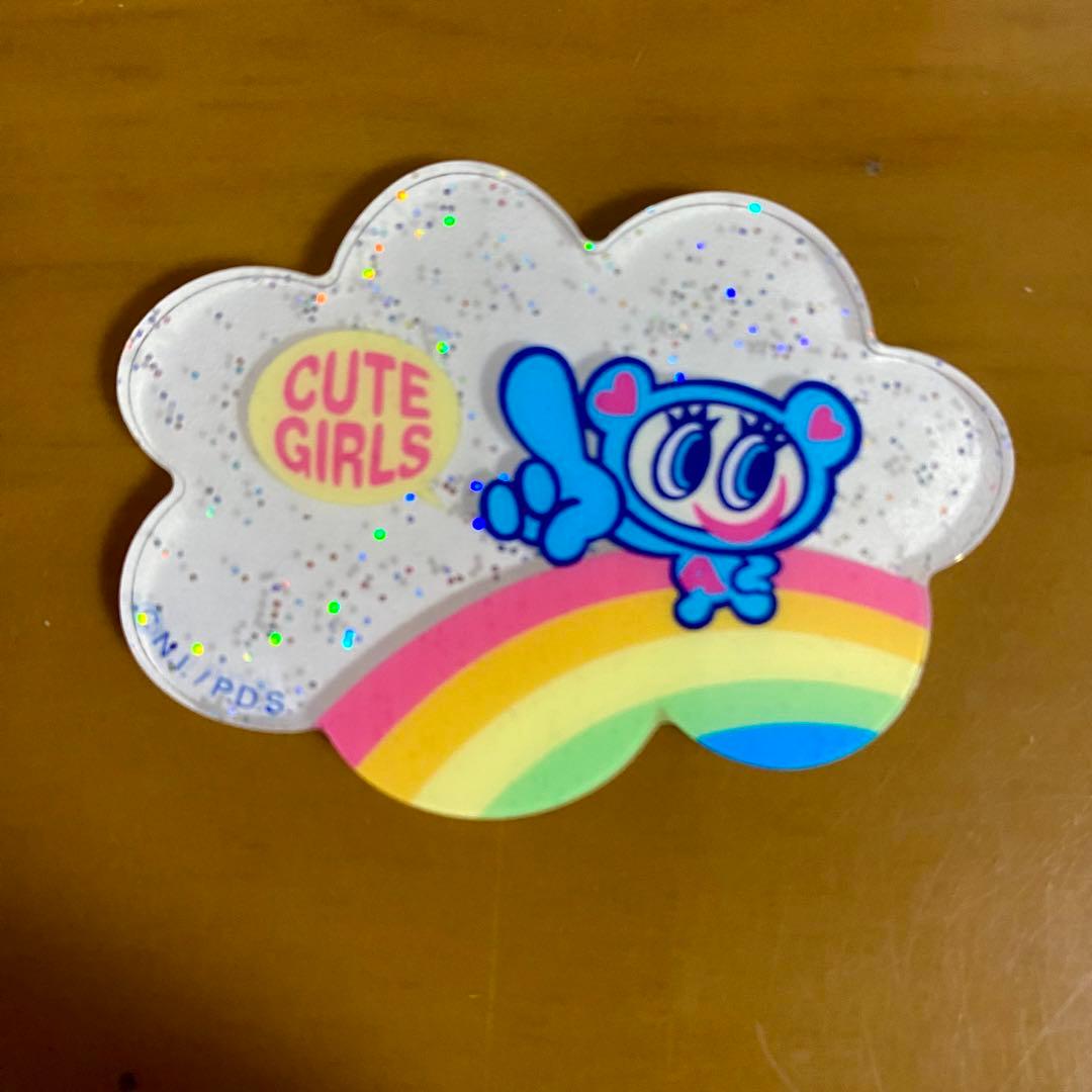 エンジェルブルー アクリルステッカー シークレット① - メルカリ