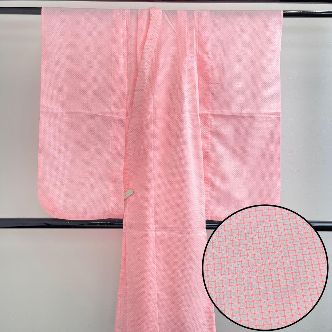 【着物と帯 時流】O110ys◆七五三 3才女 着物&被布コート+長襦袢◆ 美品