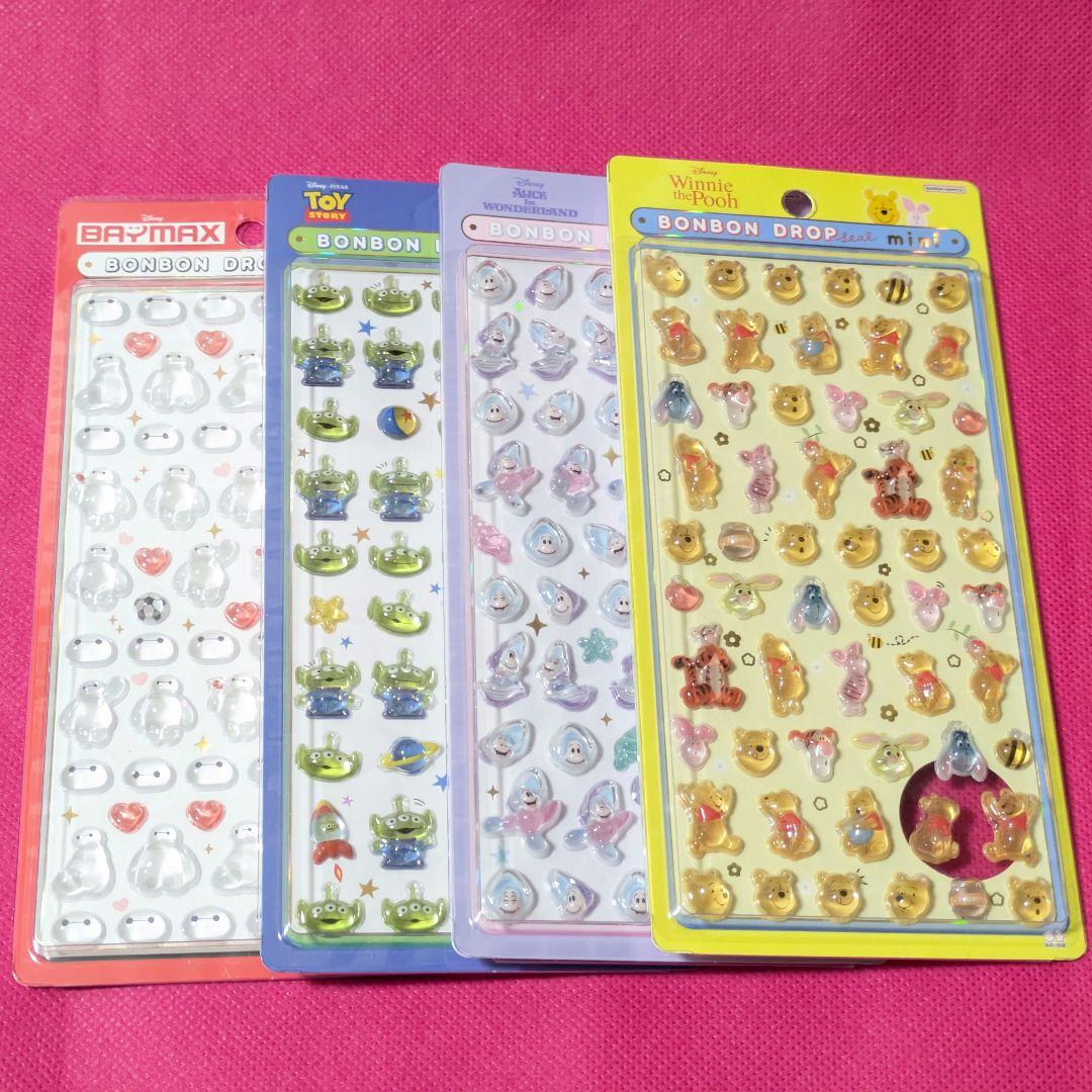 正規品 サンスター文具 ボンボンドロップシール ボンドロ ディズニー