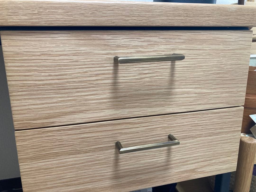 【happy fm❤︎】リセノWIRY/NA デスク ナチュラル 120cm