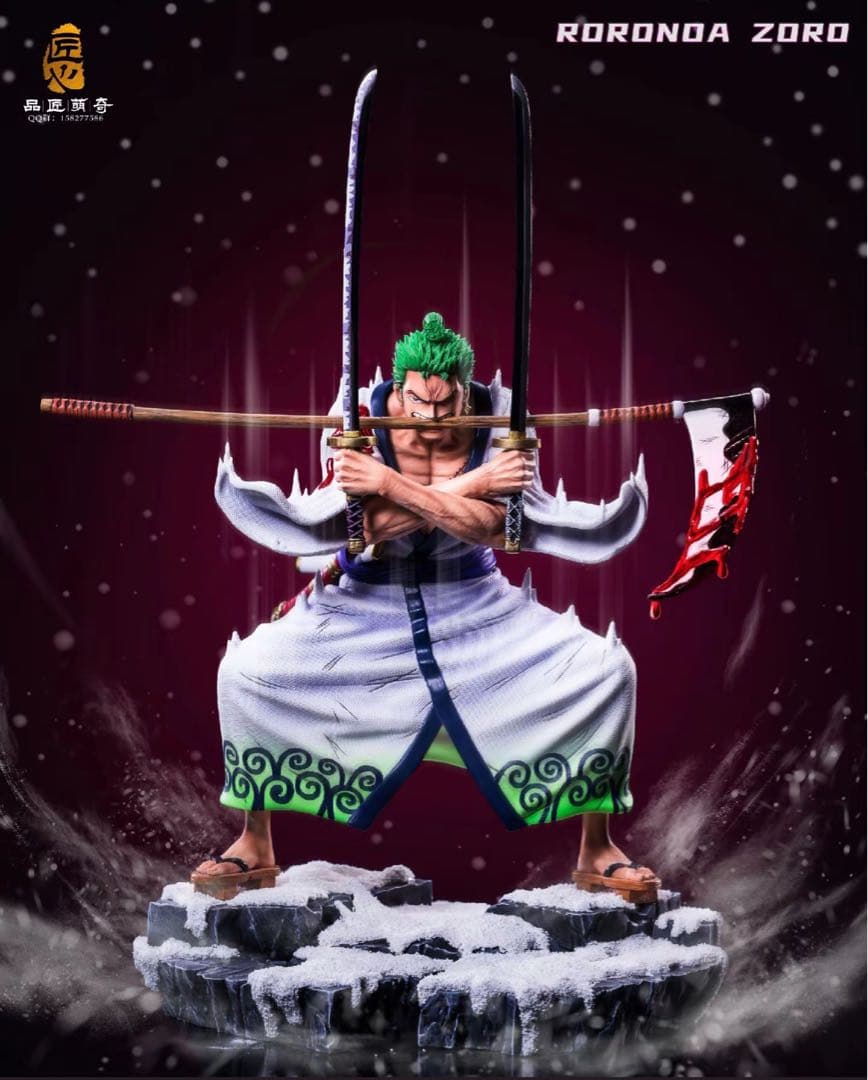 ONE PIECE ワンピース ゾロ 【煉獄鬼斬】 フィギュア ガレージキット