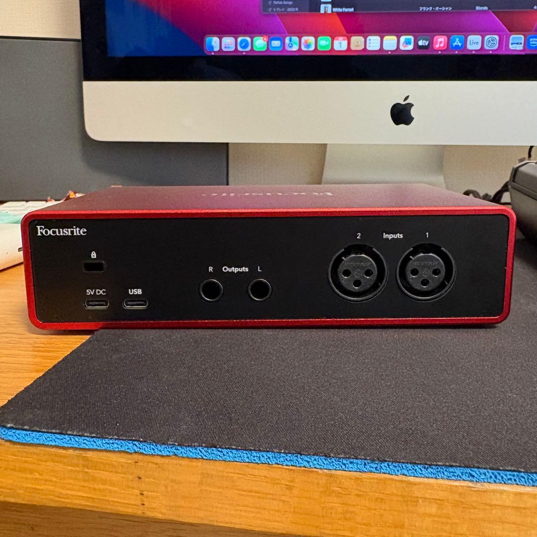 DTM・DAW Focusrite Scarlett 2i2 (gen.4)