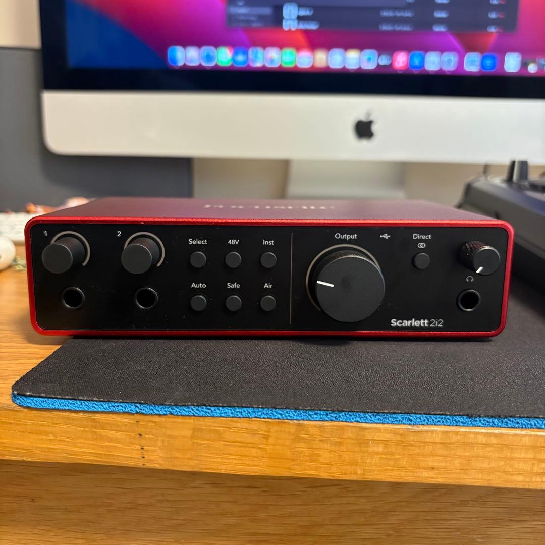 DTM・DAW Focusrite Scarlett 2i2 (gen.4)