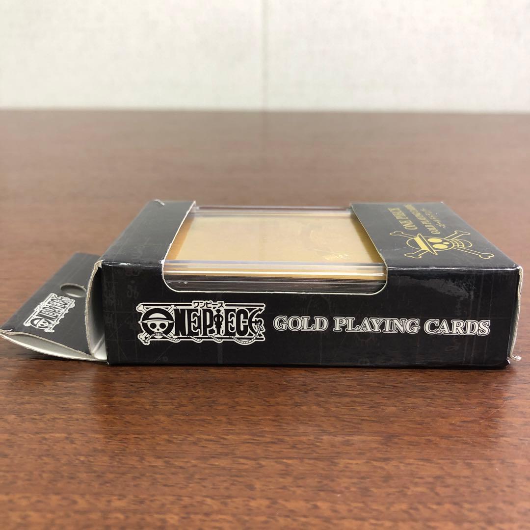 ➀【1枚欠品】ONE PIECE ワンピース ゴールドトランプ エンスカイ