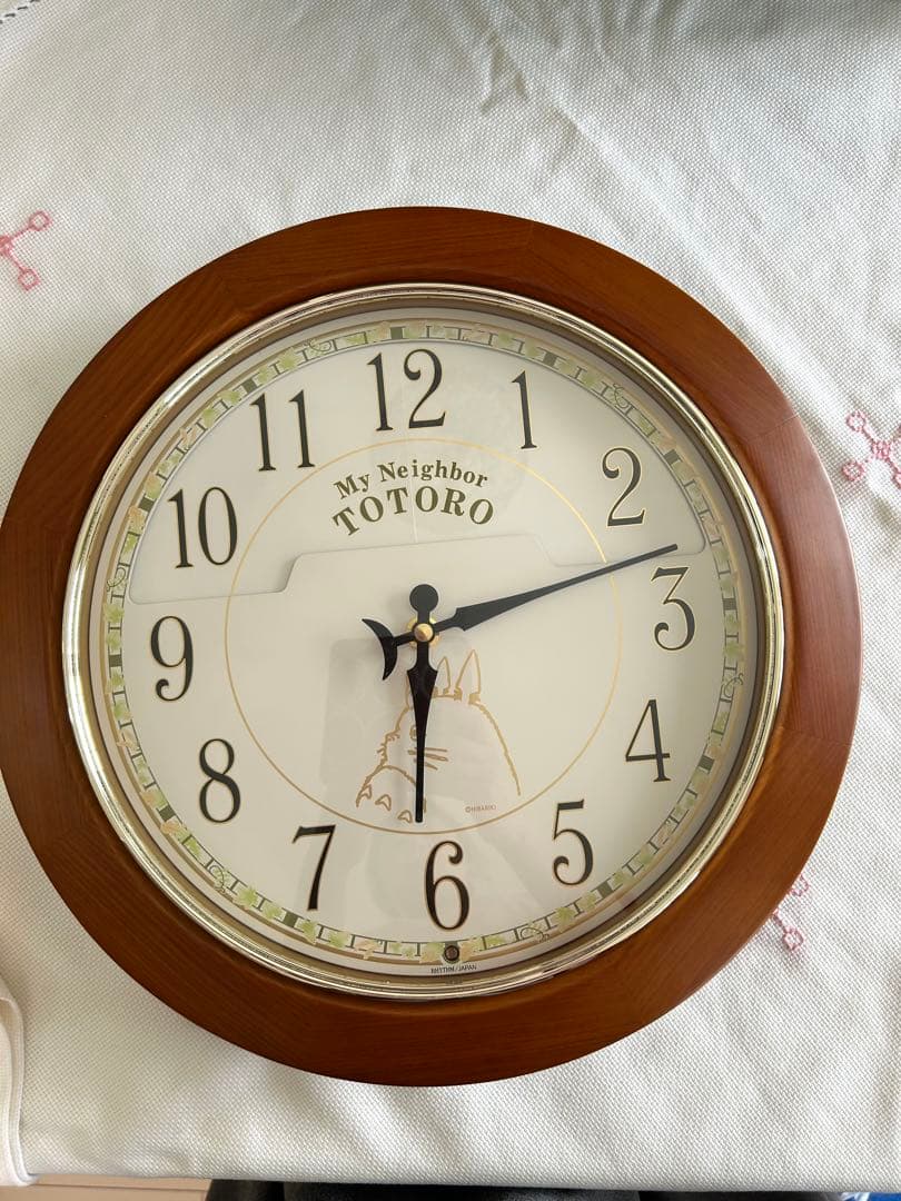 となりのトトロ　からくり掛け時計　ジャンク