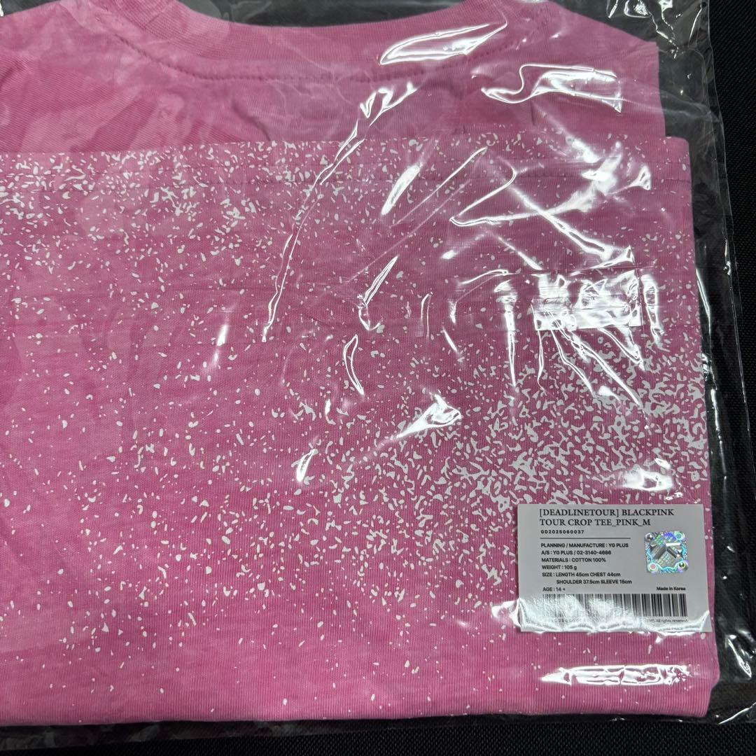 BLACKPINK DEADLINE Tシャツ CROP TEE M ソウルコン-豪華で新しい ス