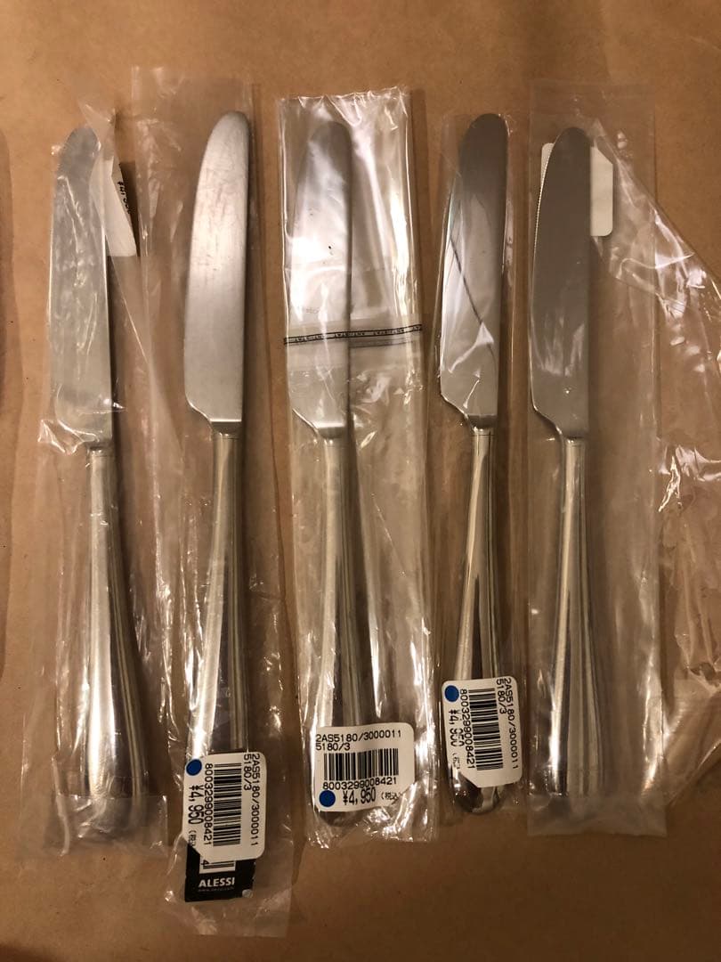 未使用　ALESSI アレッシィ　ナイフ10本セット　① カトラリー