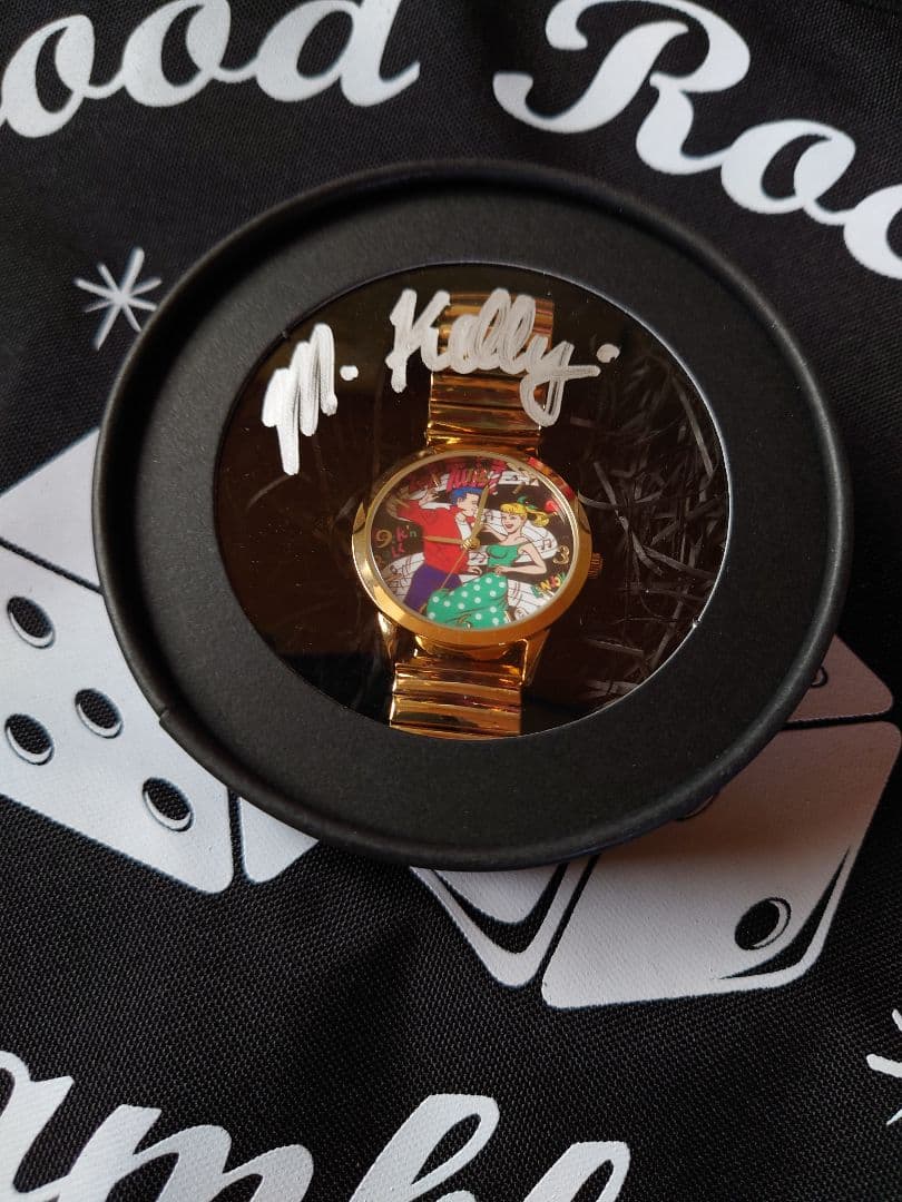 マシンガンケリー＆グットロッキン腕時計　クリームソーダ　ガレージパラダイス