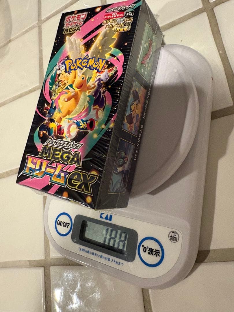 明日まで！メガドリームex シュリンク付き未開封ボックス　188g