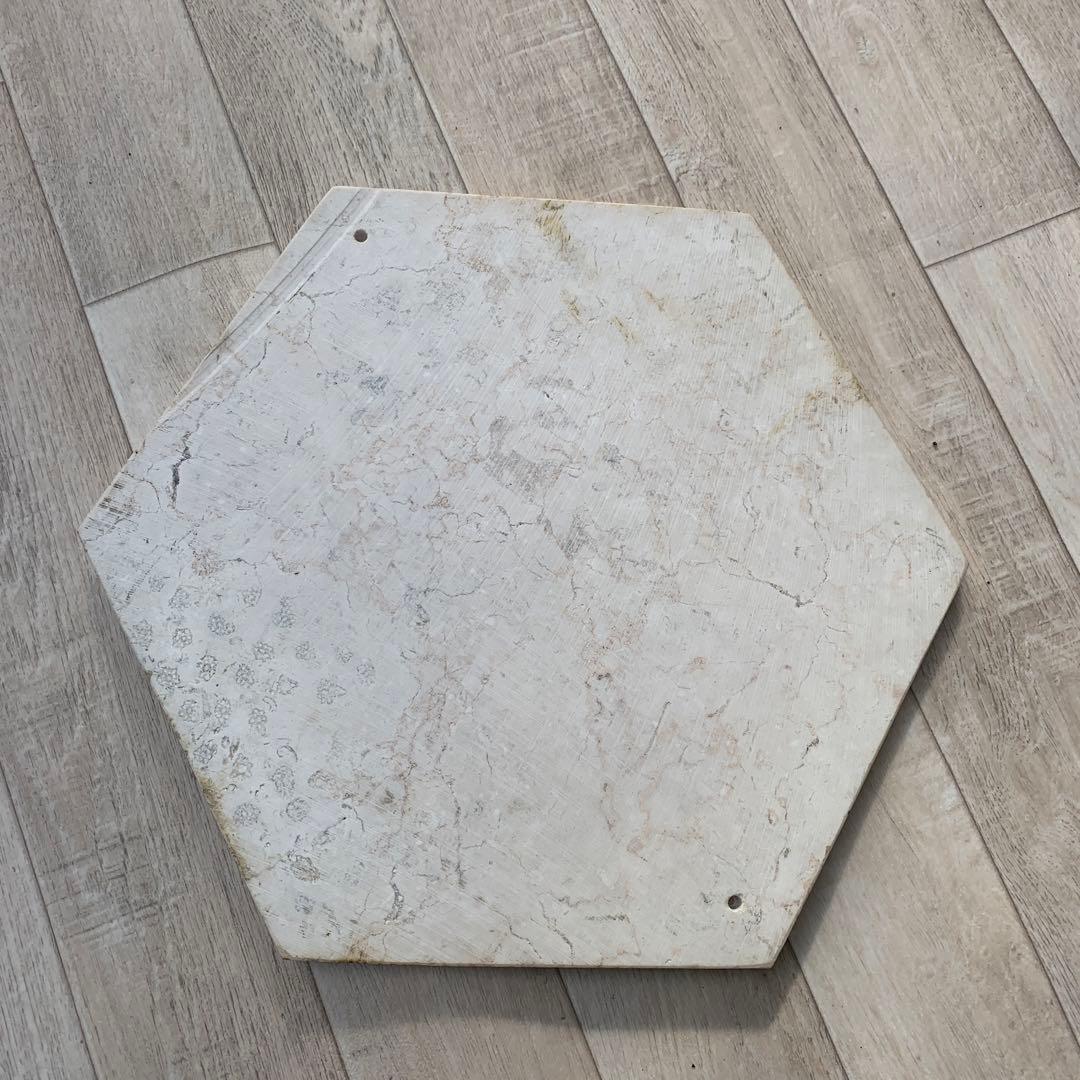 ヨーロッパ　ゴールド　ロココ調　大理石　スタンド　花台　サイドテーブル