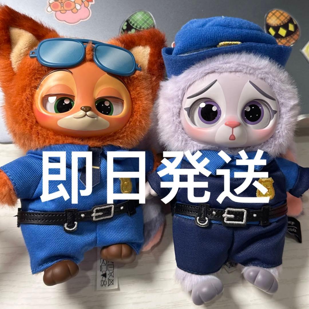 MINISO ズートピア ぬいぐるみペンダント Zootopiaニック ジュディ