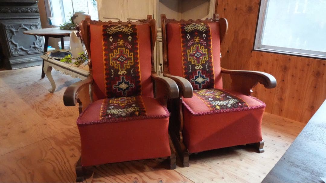 オランダ産1人掛けソファー(2脚セット) ※送料別