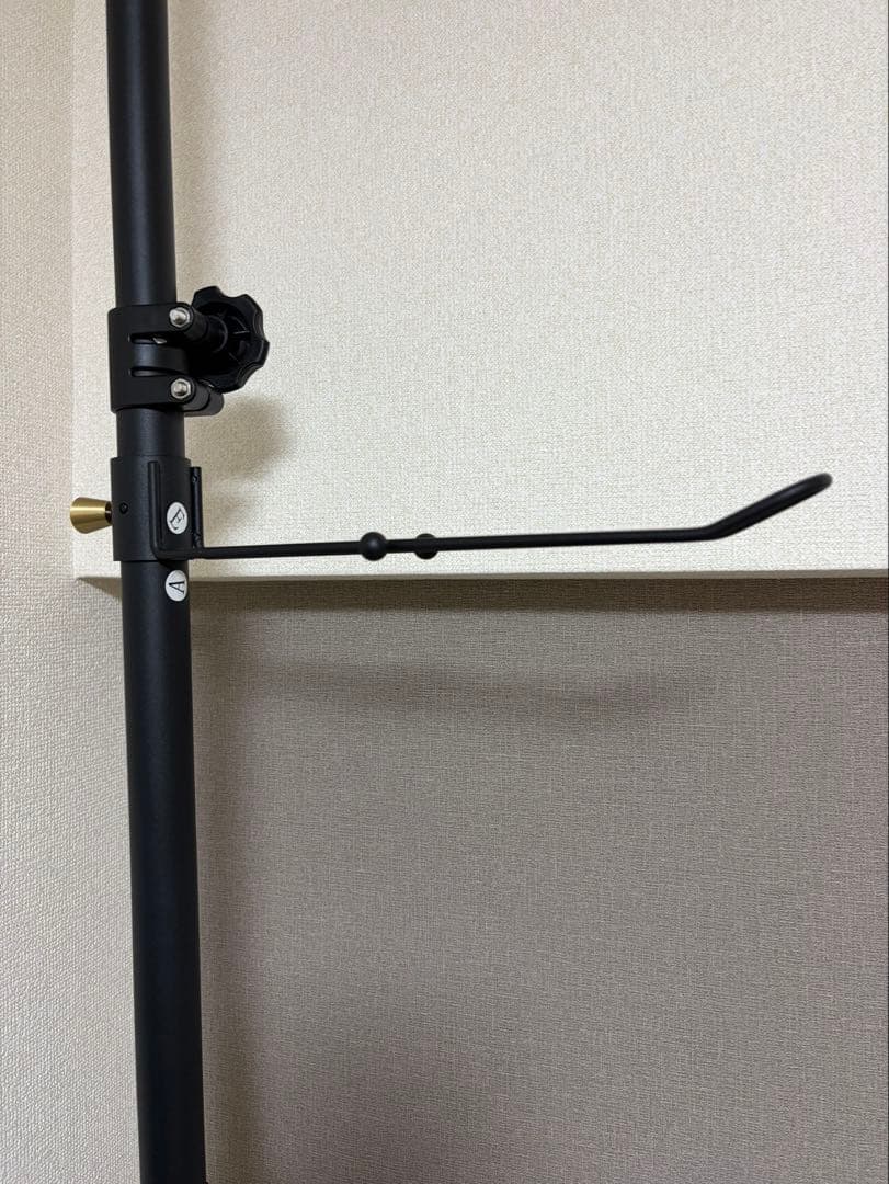 【新品未使用】　ハンガーラック 黒 ブラック おしゃれ