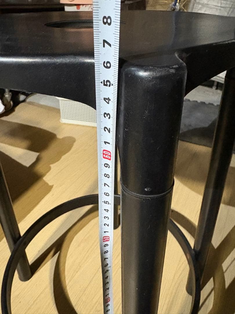 ①希少　Kartell カルテル カウンターチェア　80's? イタリア　円形