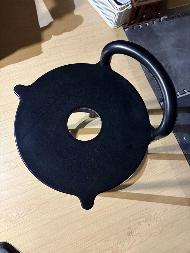 ①希少　Kartell カルテル カウンターチェア　80's? イタリア　円形