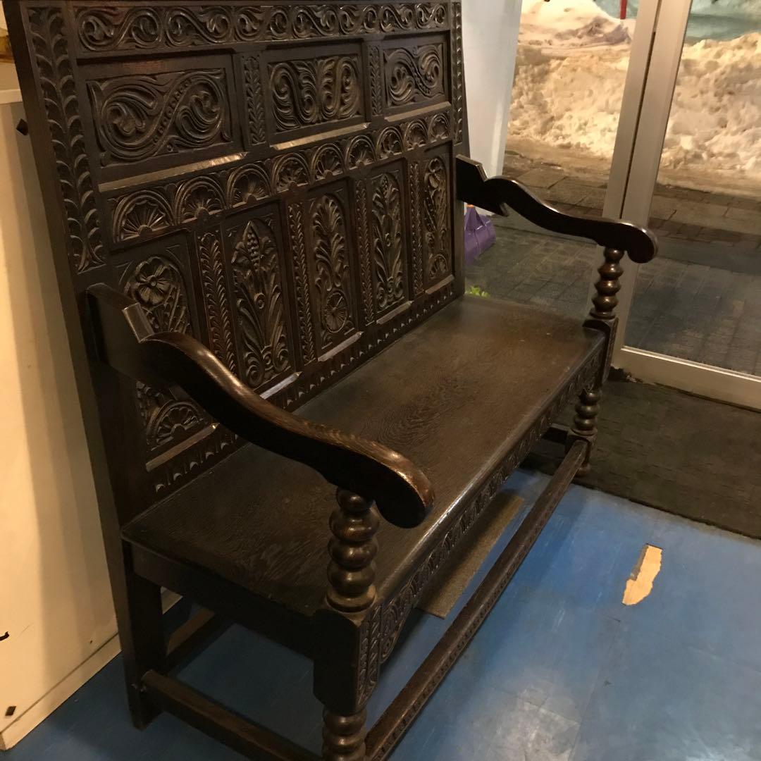 ベンチ　アンティーク