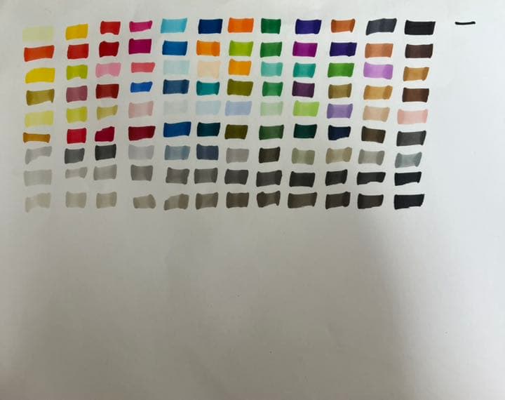 【お買得】呉竹 ZIG クレカラー 108本セット スタンド付マーカーペン