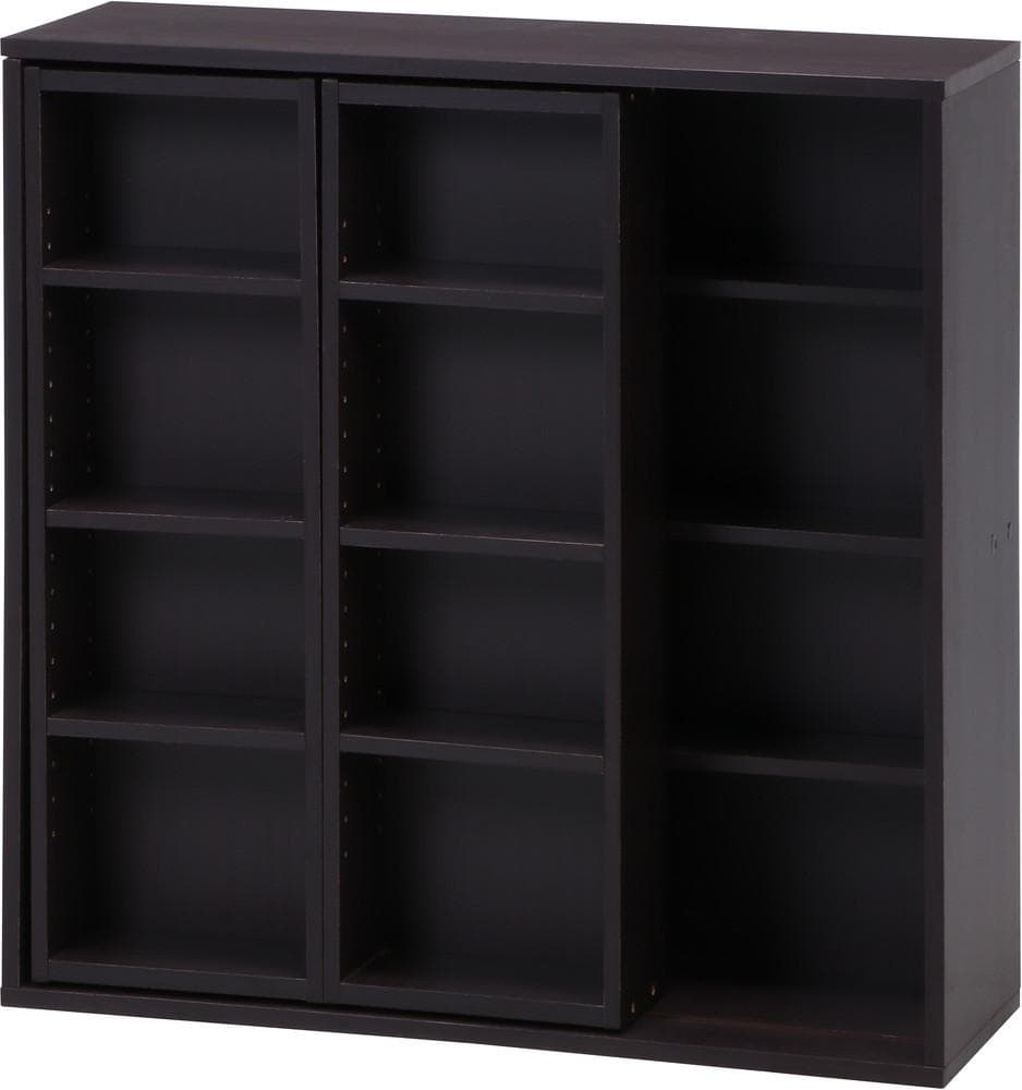 《新品・送料無料》ダブルスライドラック　ブラウン　ＤＳ９０９０ＢＲ