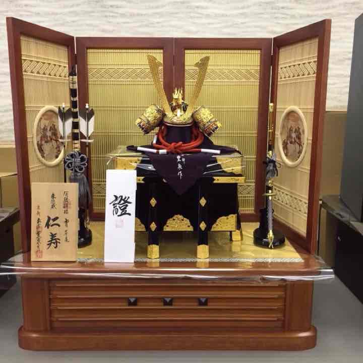 新品22万を18万兜飾り