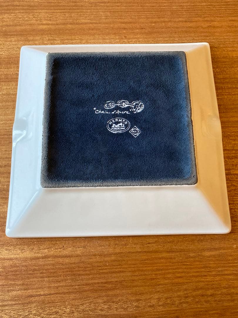 裏刻印あり　HERMES エルメス シェーヌダンクル 【ブルー】シガーレスト